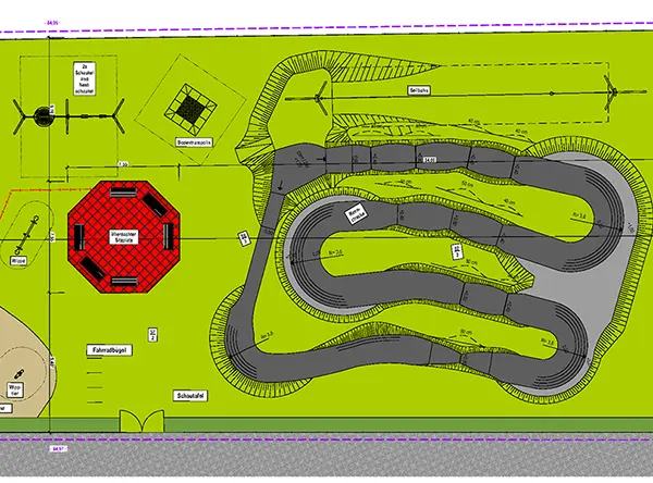 Spielplatz Sagar - Plan